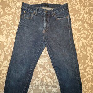 Uniqlo Men Jeans Dark Wash Slim Fit Stretch W30 L32